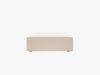 Micadoni Hocker Kaelle 1-Sitzer Samt Bluvel Helles Beige Bild 2
