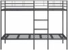 vidaXL Etagenbett ohne Matratze Schwarz 100x190 cm Stahl 42000323 Bild 5