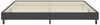 vidaXL Boxspring-Bettgestell Grau Stoff 200x200 cm 287459 Bild 4