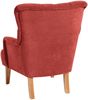 Sessel Kaiya Bezug Veloursstoff Buche natur / terracotta 21241 Bild 4