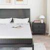 vidaXL Matratze Weiß und Grau 140 x 200 cm Jacquard-Stoff 4106375 Bild 3