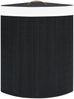 vidaXL Eck-Wäschekorb Bambus Schwarz 60 L 320762 Bild 4