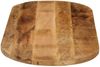 vidaXL Tischplatte 110x50x3,8 cm Oval Raues Massives Mangoholz 370117 Bild 4