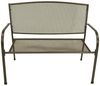 Frg 2-Sitzer Gartenbank , Metall/Streckmetall dunkelgrau, 110 x 88 x 59 cm Bild 1