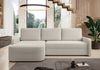 AX LIVING Ecksofa mit Schlaffunktion Nebbiolo 250 cm breit – beige Eckcouch Bild 2