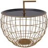 Beistelltisch Art Deco 535 Schwarz Bild 4