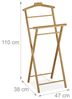 Relaxdays Stummer Diener Bambus Bild 5
