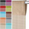 Fadenvorhang mit Stangendurchzug, individuell kürzbare Gardine, moderner und eleganter Dekorationsartikel in vielen Farben und Ausführungen Stangendurchzug Creme 90x250 cm Bild 4