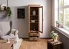 Vitrine Mango 65x45x190 beige geölt TOULOUSE #02 Bild 3