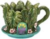 Figuren Shop GmbH Blumentopf Pflanztopf - Elfen Haus - Fantasy Fee Dekoration Blumentopf Bild 1