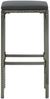 vidaXL Barhocker mit Kissen 3 Stk. Grau Poly Rattan 313444 Bild 5