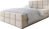 AX LIVING Boxspringbett Beige Aleyna Bett 180 x 200 mit Bettkasten Bild 2