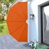 vidaXL Faltbarer Terrassen-Seitenfächer Terracotta-Rot 160 cm 44579 Bild 3