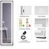 SONNI Wandspiegel Ganzkörperspiegel mit LED Beleuchtung,BxH:400x1500mm, in 3 Farben Bild 4