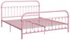 vidaXL Bettgestell Rosa Metall 180x200 cm [284515] Bild 2
