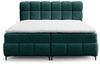 Boxspringbett Bett Schlafzimmerbett SOPHIE 120x200cm Stoff Rolf Türkis Bild 2
