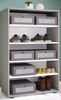 VCM Schuhschrank Lona 917831 Grau H. 110 x B. 70 x T. 37 cm Bild 3