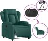 vidaXL Relaxsessel Elektrisch Dunkelgrün Stoff 3204464 Bild 5