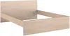 Vente-unique - VELONA Bett Holz, Platte BeigeBeige - B 243 cm x H 82,6 cm x L 164,4 cm Bild 3