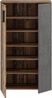 FORTE Boots Schuhschrank, Holzwerkstoff, Braun/Grau, 68,9 x 120,4 x 34,1 cm Bild 4