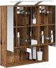 vidaXL Badezimmerspiegelschrank mit Regal Altholz 60 x 14.5 x 70 cm 889197 Bild 3