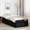 vidaXL Ottoman-Bett mit Matratze Schwarz 90x200 cm Kunstleder 3311016 Bild 3
