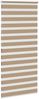 vidaXL Doppelrollo Sandbraun 100x200 cm Stoffbreite 95,9 cm Polyester 4014573 Bild 4