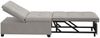 Schlafsofa Ausziehbar, Moderne Sofa Hellgrau 194 x 67 x 82 cm Mikrofaser Bild 5