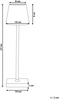 Kabellose LED Tischlampe VALIRA mit Dimmer Metall Dunkelgrau Bild 2