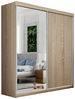 Kleiderschrank Toplo 23/200, ohne Beleuchtung, Farbe: Sonoma Eiche Bild 2