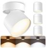 SSC-LUXon LED Aufbaustrahler SAMU Aufbaustrahler schwenkbar LED GX53 3W einstellbare Lichtfarbe, Warmweiß bis Tageslicht Bild 4