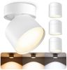 SSC-LUXon LED Aufbaustrahler SAMU Aufbaustrahler schwenkbar LED GX53 3W einstellbare Lichtfarbe, Warmweiß bis Tageslicht Bild 5