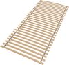 Rollrost 140x200, Ergonomischer Lattenrost aus Buchenholz, 28 Latten, Hergestellt in Deutschland, fertig montiert und gerollt, Traglast 130kg Bild 1