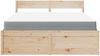 vidaXL Bett mit Schubladen und Matratze 160x200 cm Massivholz Kiefer 3281892 Bild 4