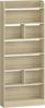 Bücherregal, Bücherschrank, mit 7 Fächern, Aufbewahrungsregal, Standregal, für Wohnzimmer, Büro, Schlafzimmer, 24 x 60 x 199,2 cm, Eichenbeige Bild 2