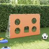 vidaXL Fußballtor mit Zielmatte und Ball, Kunststoff weiß, 118 x 62 x 182 cm Bild 3