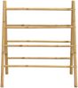 vidaXL Doppel-Handtuchleiter mit 4 Sprossen 90x50x100 cm Bambus 368036 Bild 5