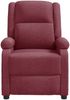 vidaXL Ohrensessel mit Massagefunktion Weinrot Stoff 342430 Bild 3