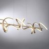 Leuchten Direkt 19033-60 LED Pendelleuchte Curls messing matt dimmbar Bild 5