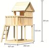 Karibu Stelzenhaus Frieda Ohne Rutsche Bild 2