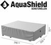 Siena Garden 'AquaShield' Loungehülle, Polyester hellgrau, 240 x 220 x 70 cm Bild 5
