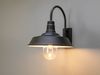 KONSTSMIDE Landhaus Außenwandlampe Trapani schwarz E27 IP44 340 x 425 x 425 mm Bild 3