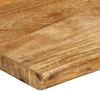 vidaXL Tischplatte mit Baumkante 120x40x2,5 cm Massivholz Mango 370710 Bild 5