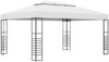 vidaXL Pavillon mit LED-Lichterkette 4x3x2,7 m Weiß 3070307 Bild 3