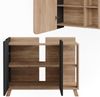 Badmöbel-Set Karen Sonoma/Anthrazit 2 Teile Vicco Bild 5
