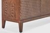 KAWOLA Sideboard COPAS 3 Türen Eiche furniert braun 85 x 40 x 150 cm Bild 4