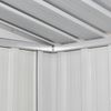 vidaXL Gartenschuppen Grau Metall 42982 Bild 5
