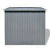 vidaXL Gartenschuppen Grau Metall 42982 Bild 3