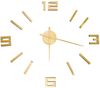 vidaXL 3D-Wanduhr Modernes Design Golden 100 cm XXL 325157 Bild 2