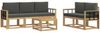 vidaXL Outdoor-Sofagarnitur 6 pcs 3387256 Bild 2